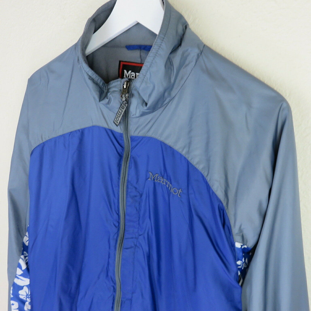 Marmot Hawaiian Hibiscus Flower Pattern Windbreaker - Women's L