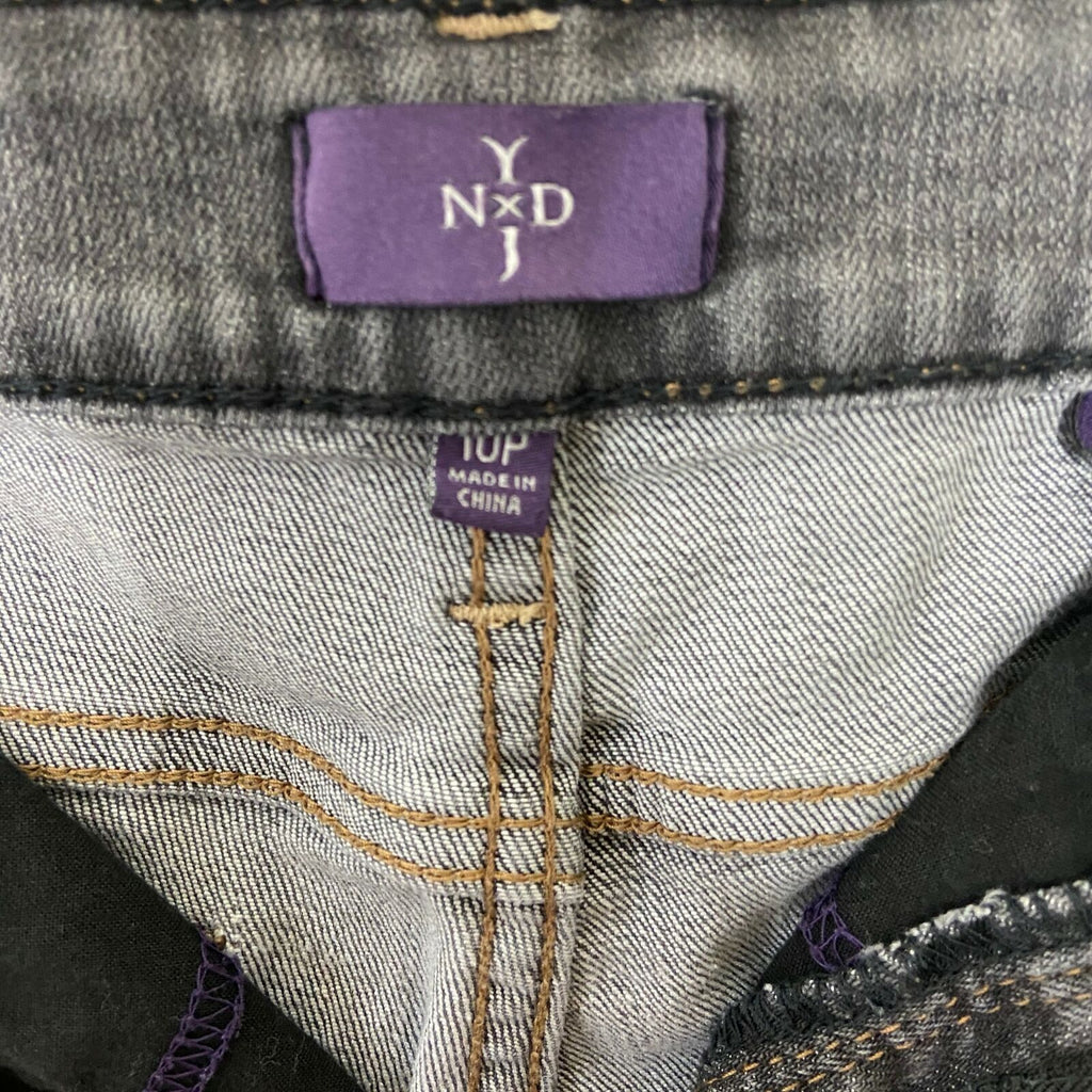 NYDJ Supper Skinny Gray Jeans Lift Tuck Technology - Women's 10P