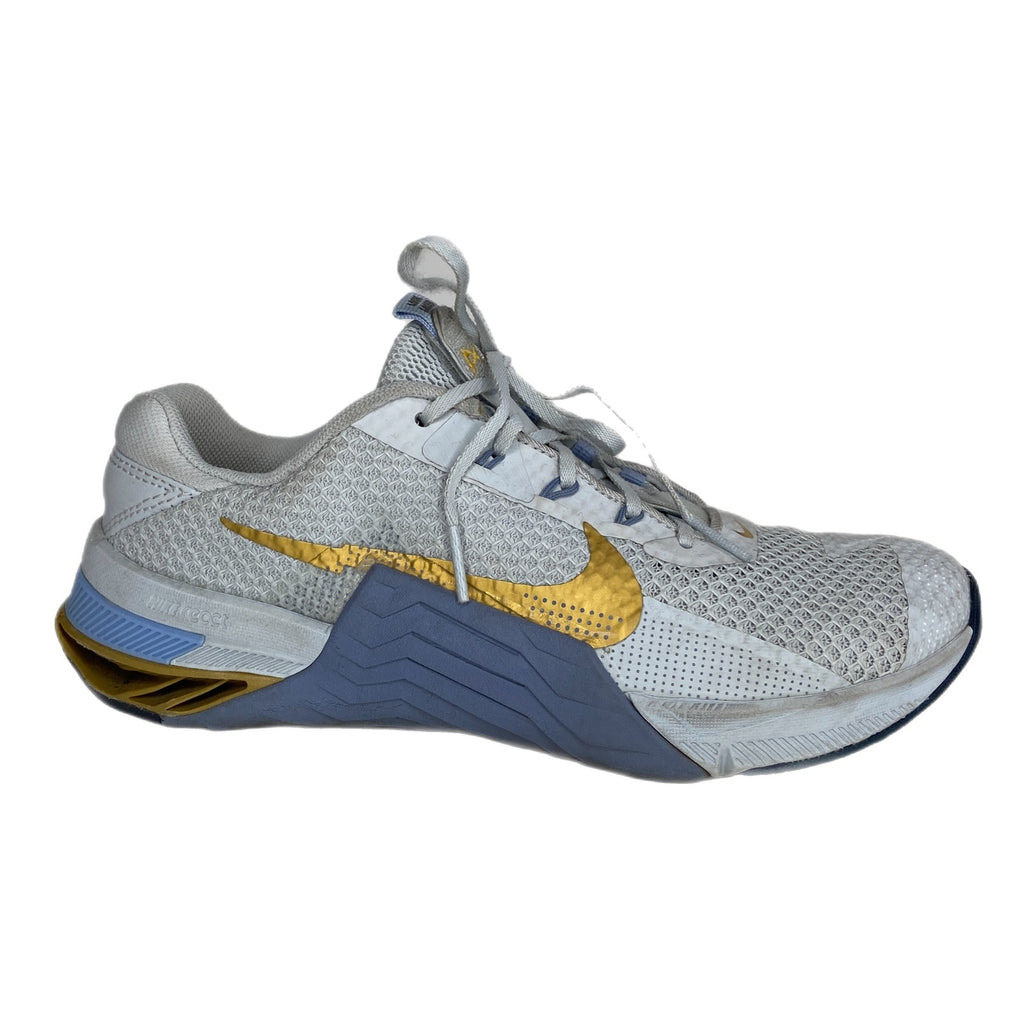 Nike Metcon 7 Pure Platinum Gold - Women's Size 8