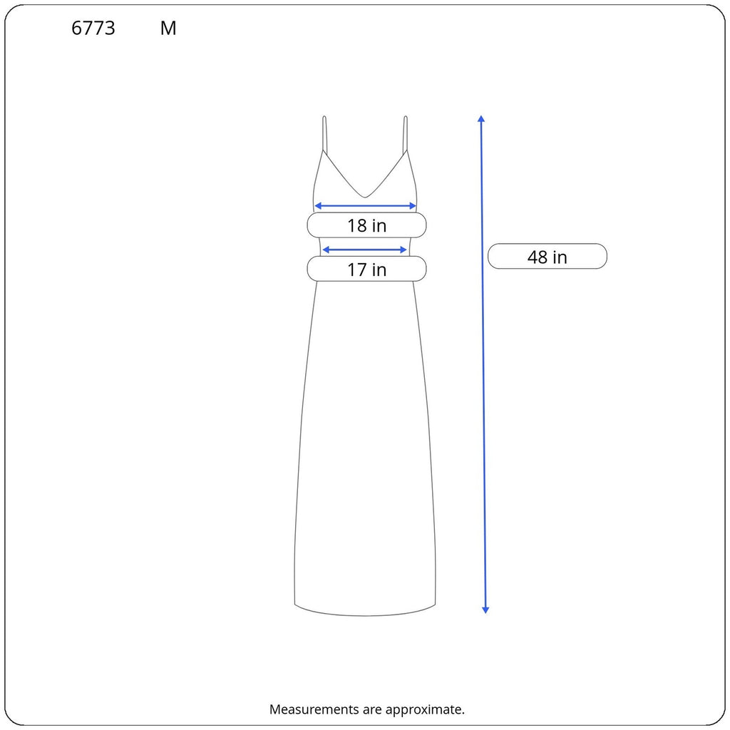 Philosophy Dark Blue Cotton Maxi Dress - Women's Size M