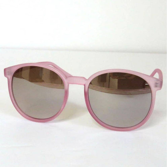 A.J. Morgan Pink Translucent Plastic Sunglasses