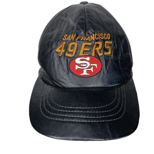 Leather San Francisco 49ers Strapback Hat