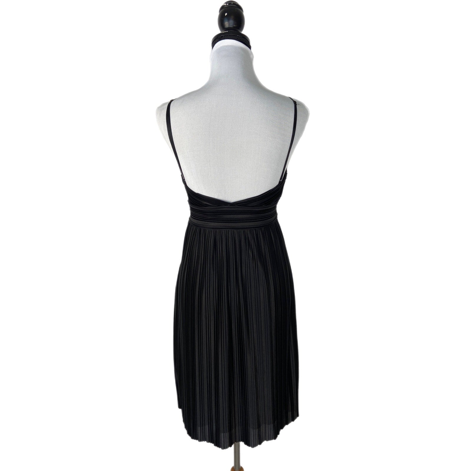 Pleated Empire Waist Grecian Style Formal Dress - Women's Size 6