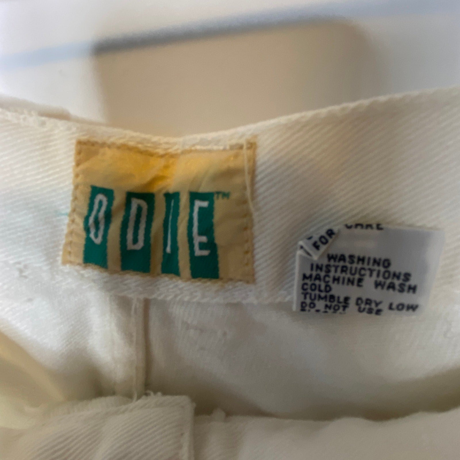 Vintage High Waist Tapered Leg Pleat Front Jeans - Junior's Size 11