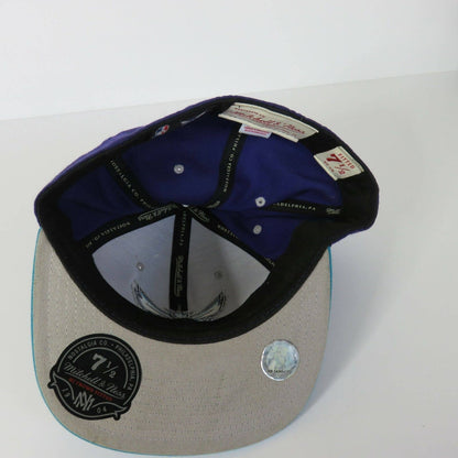 Mitchell & Ness Charlotte Hornets Fitted Hat - Men's 7 1/2