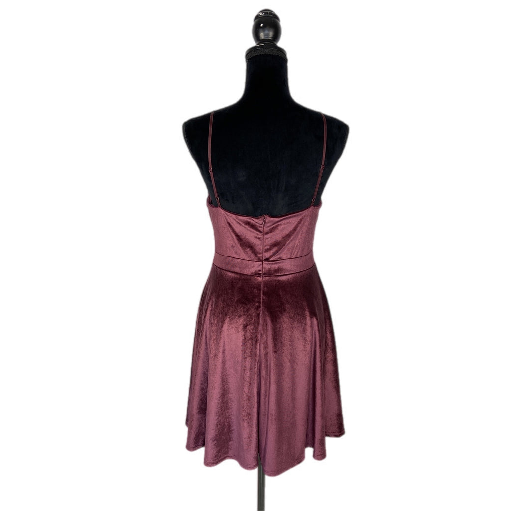 Lulus Velvet Short Slip Dress - Women's Size M