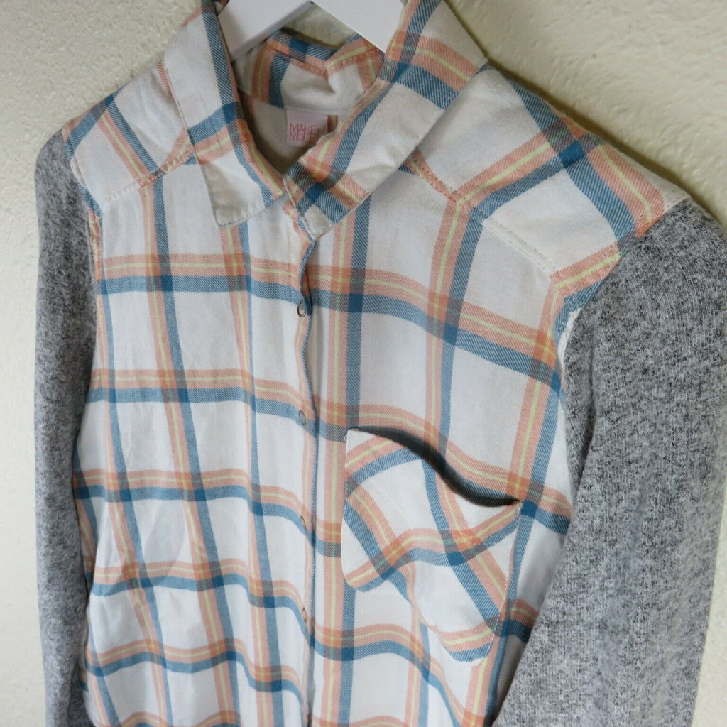 Make + Model Plaid Flannel Tunic - Women's Size Small