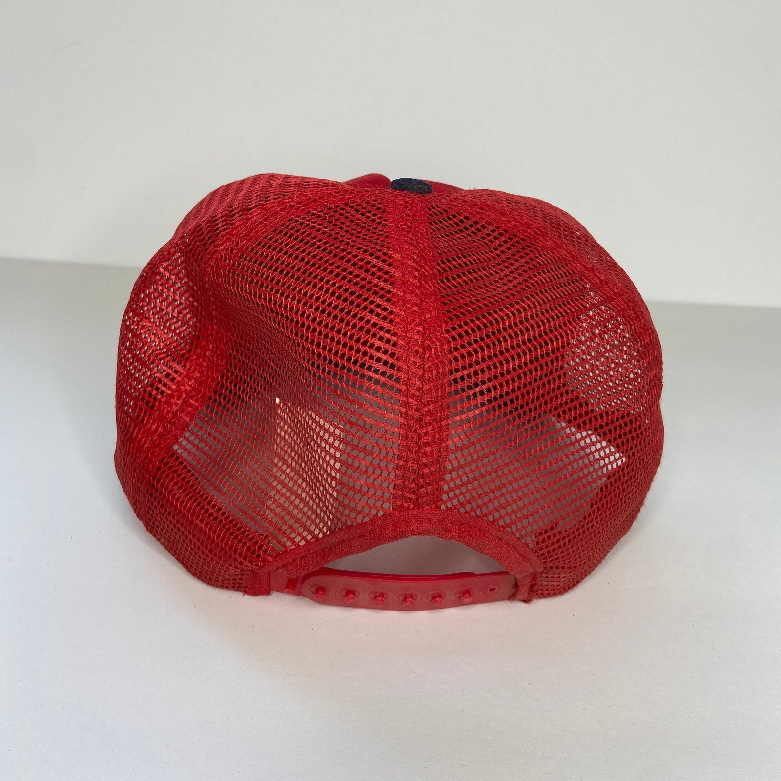 American Vintage Bud Light Mesh Snapback Trucker Hat Made in USA