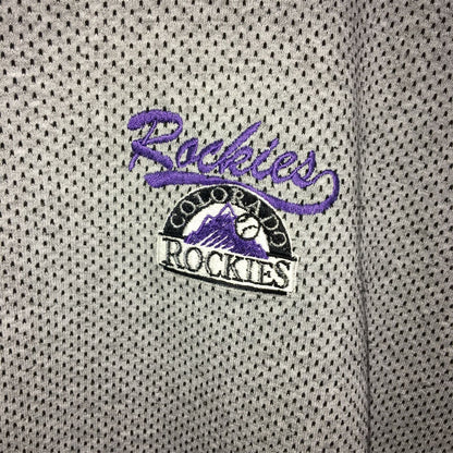 Y2K Pro Edge Colorado Rockies Embroidered T Shirt - Men's XL