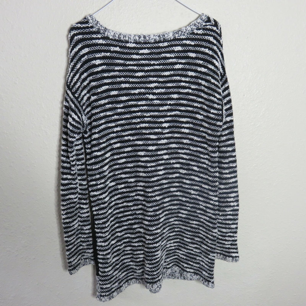 Moth Cozy Striped Tunic Sweater - Women's M