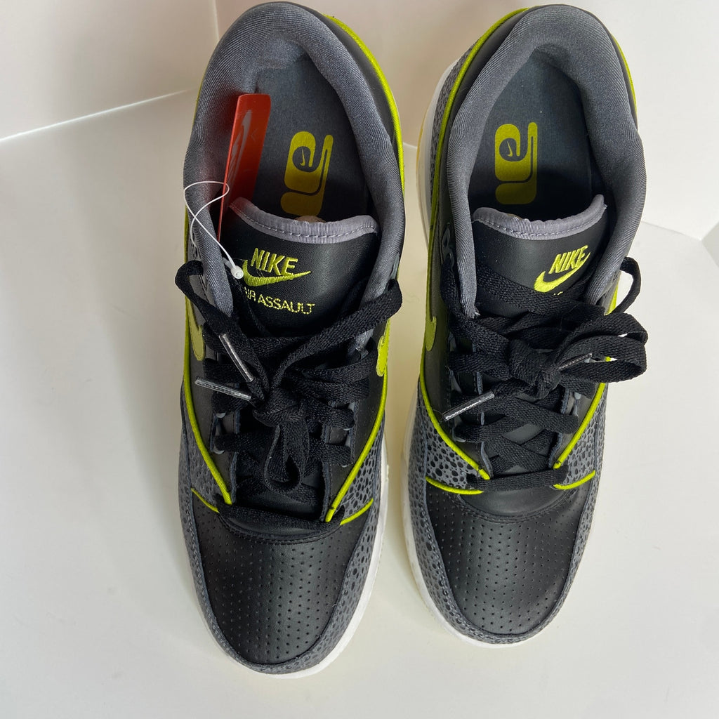 Nike AIR Assault Low Bright Cactus Sneakers NIB - Men's Size 10.5