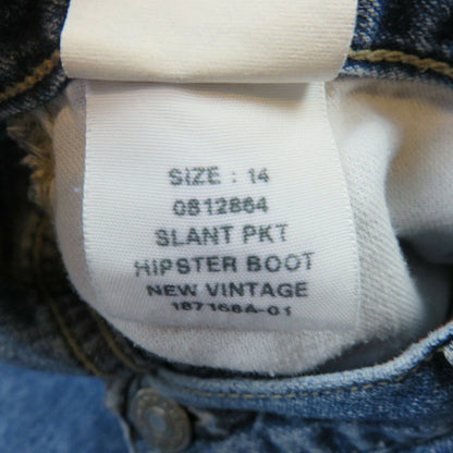 Tommy Hilfiger High Waist Retro Hipster Boot Cut Mom Jeans - Women's 14