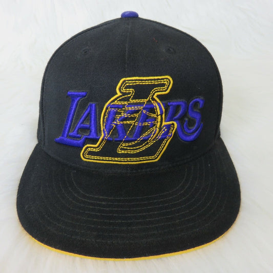 Adidas Los Angeles Lakers Embroidered Fitted Hat - Men's 7 1/4-7 5/8