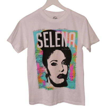 Selena Graphic T Shirt Band Tee - Women's Small