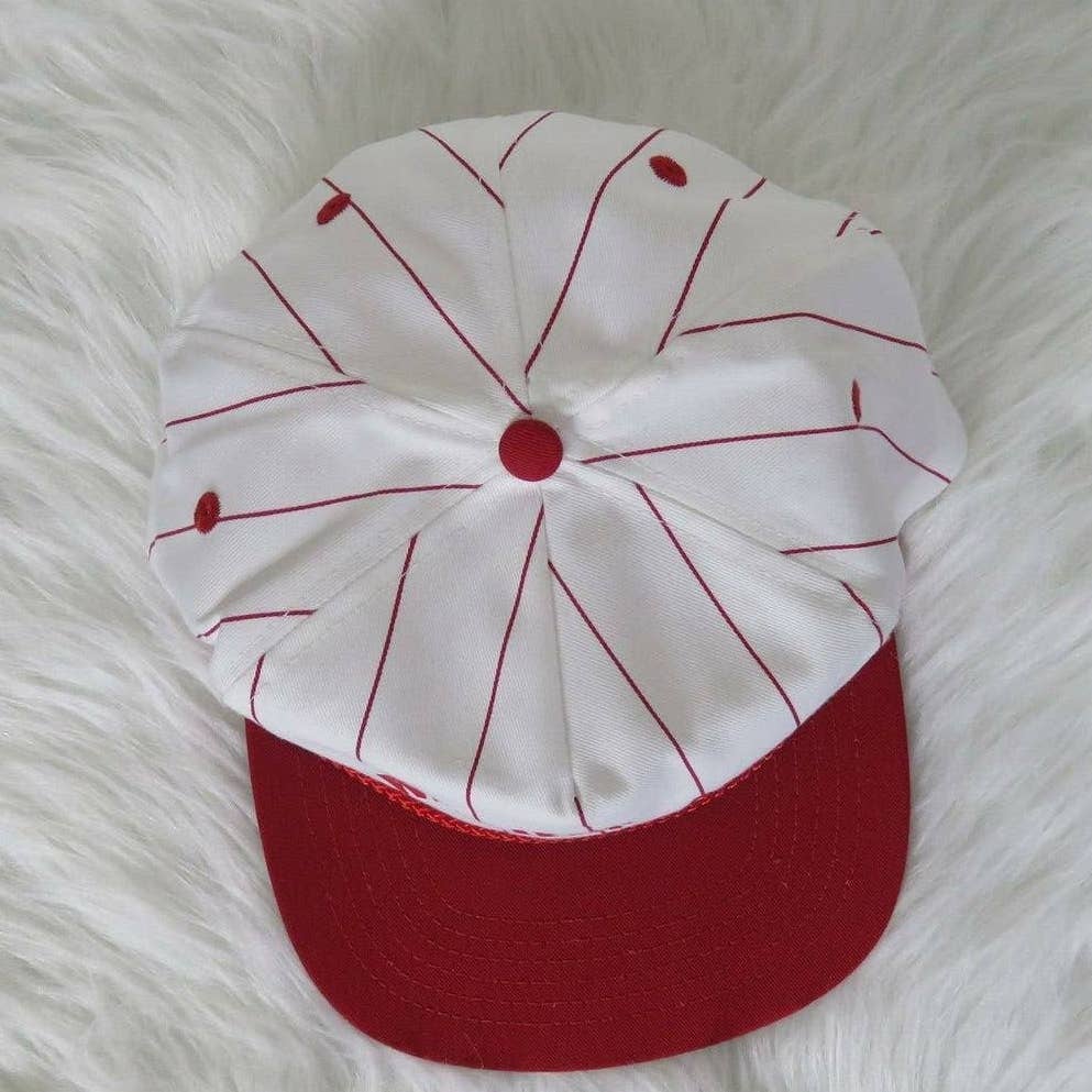 Vintage Striped Mount Ayr Snapback Hat