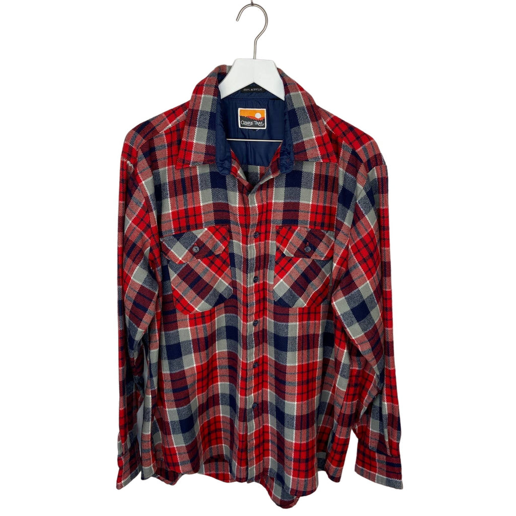 Vintage Ozark Trail Plaid Flannel Shirt - Men's Size XL