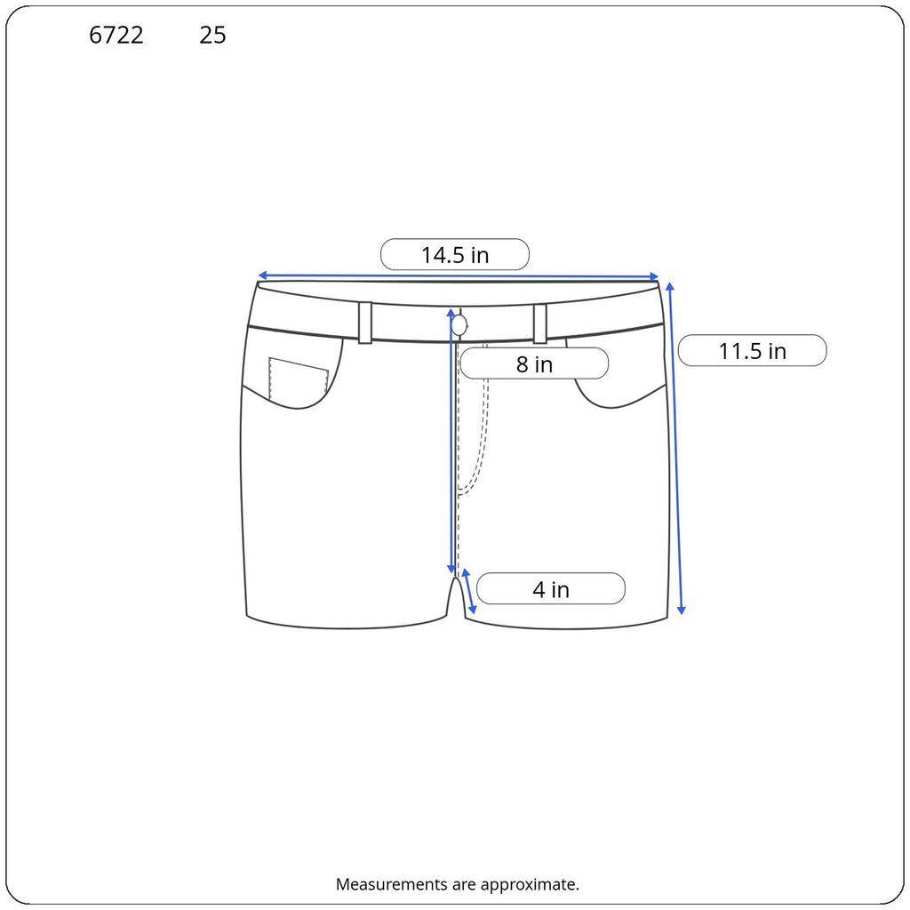 Madewell Dark Wash Raw Hem Cuffed Denim Shorts - Women's Size 25