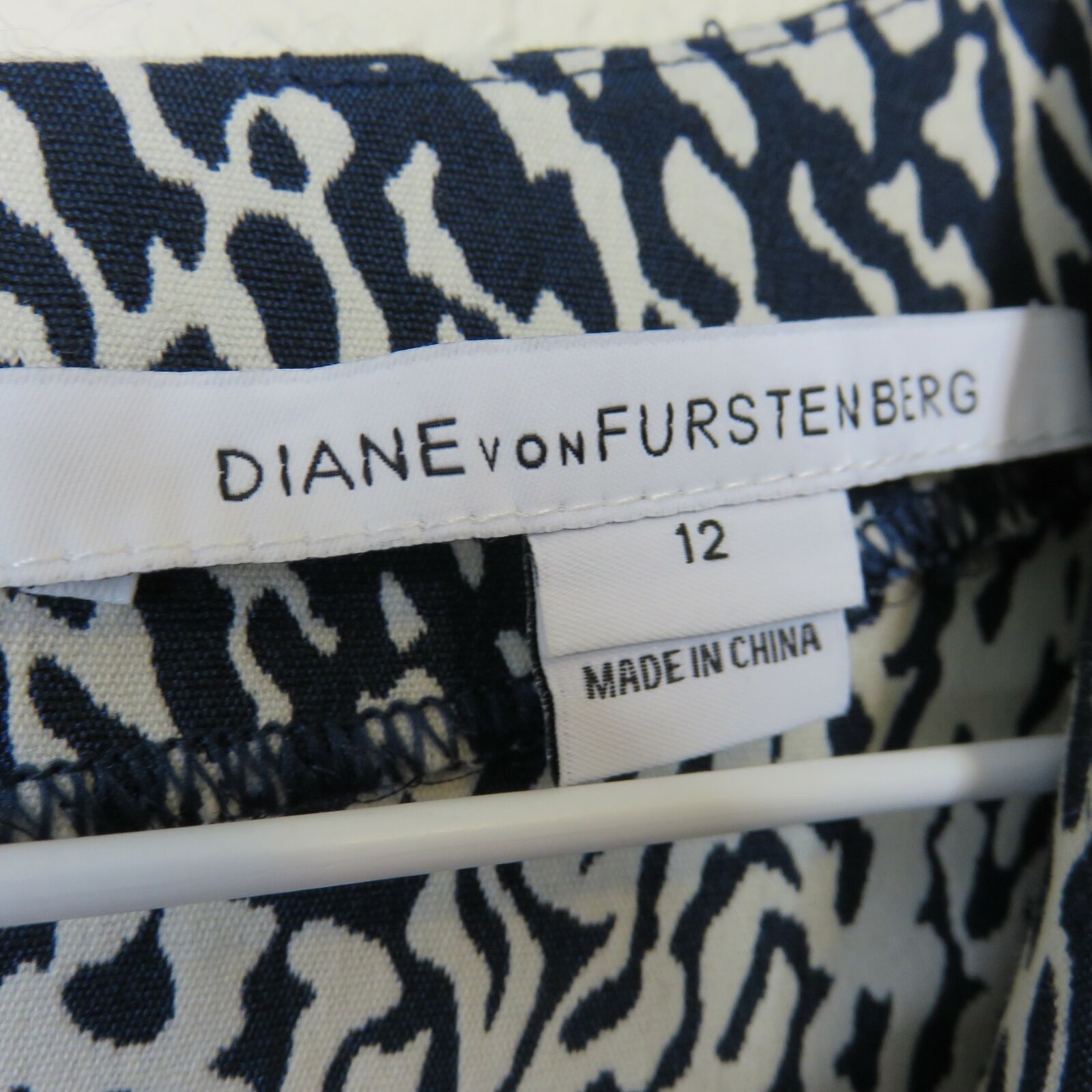 Diane von Furstenberg Cap Sleeve Sheath Dress - Women's Size 12