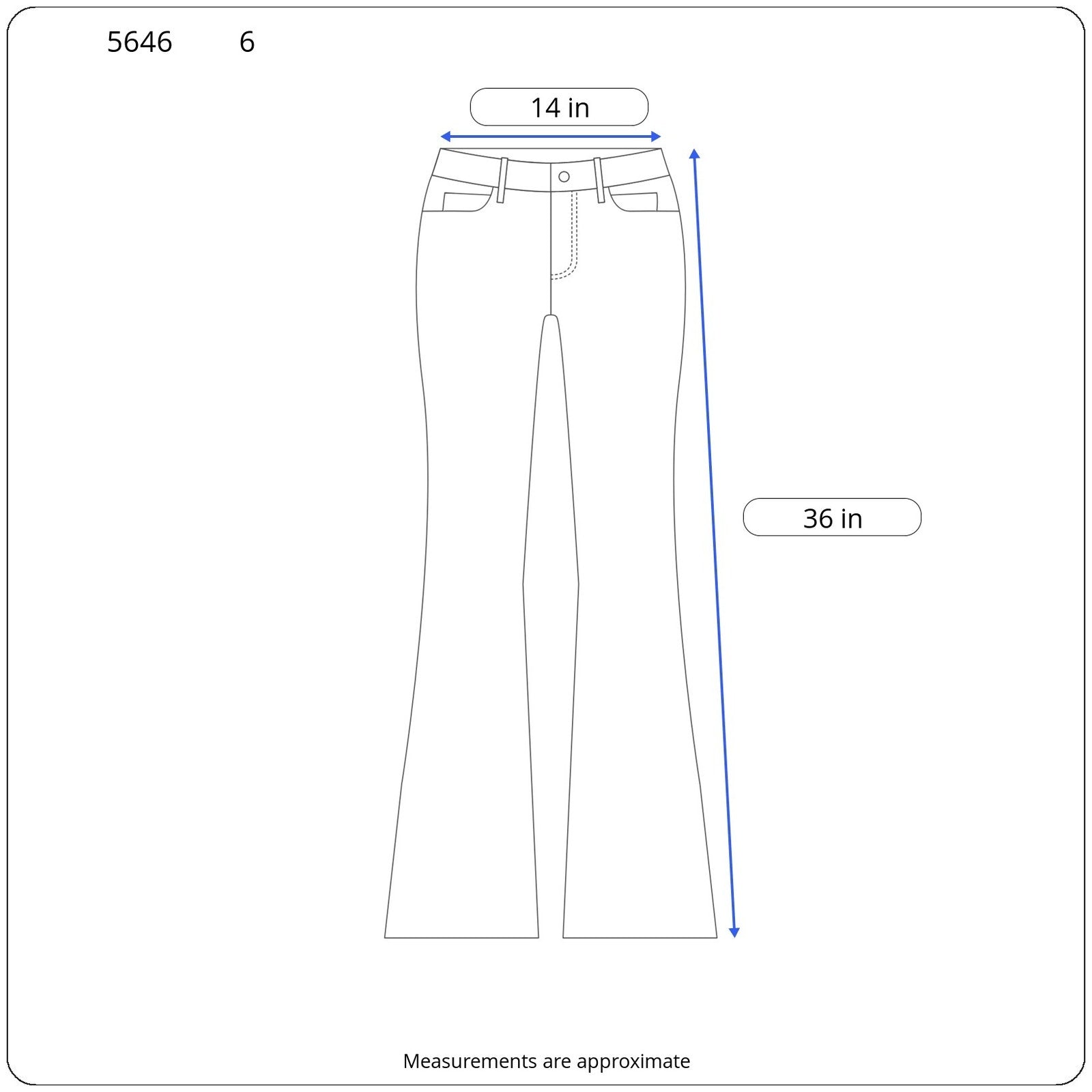 Free People Plaid Crop Pants - Women's Size 6