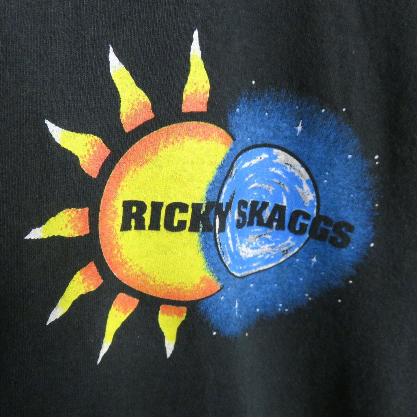 Vintage Single Stitch Ricky Skaggs Band T Shirt Made in USA - Men's L