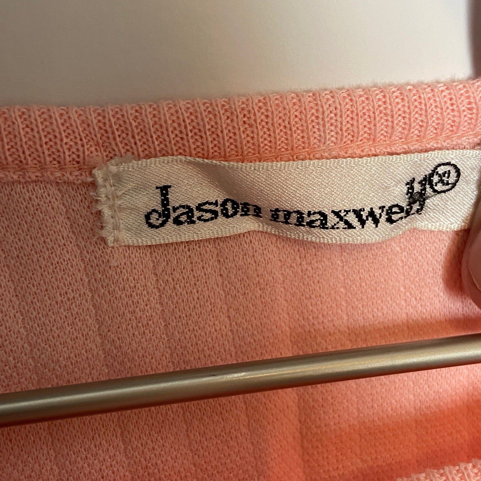 Vintage Pink Quilted Short Sleeve Pullover Shirt - Women's Size XL