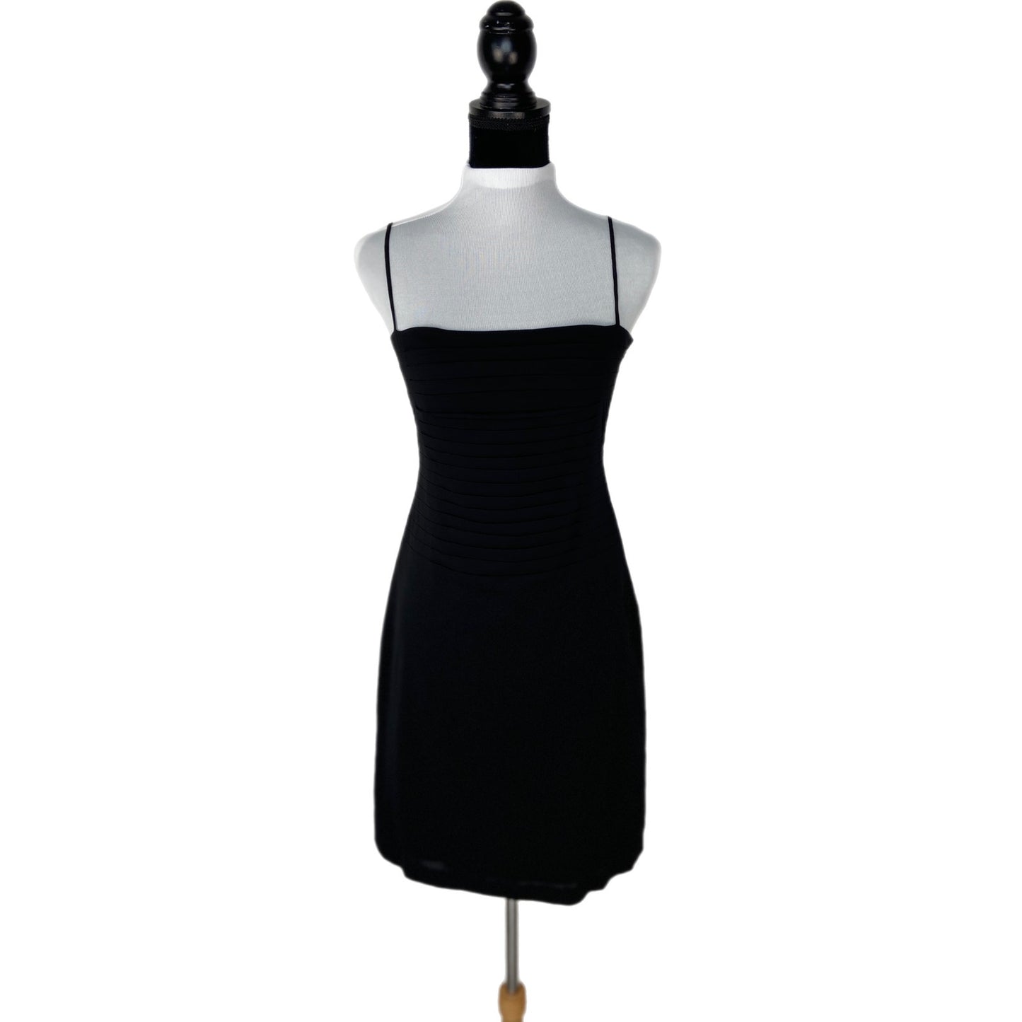 BCBGMaxAzria Black Short Little Black Cocktail Dress - Women's Size 6