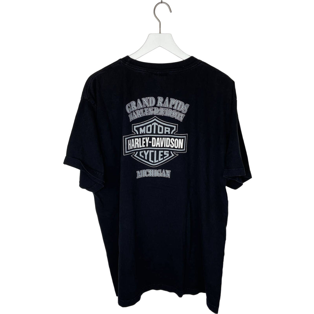Harley-Davidson Grand Rapids MI Short Sleeve T Shirt - Men's Size 2XL