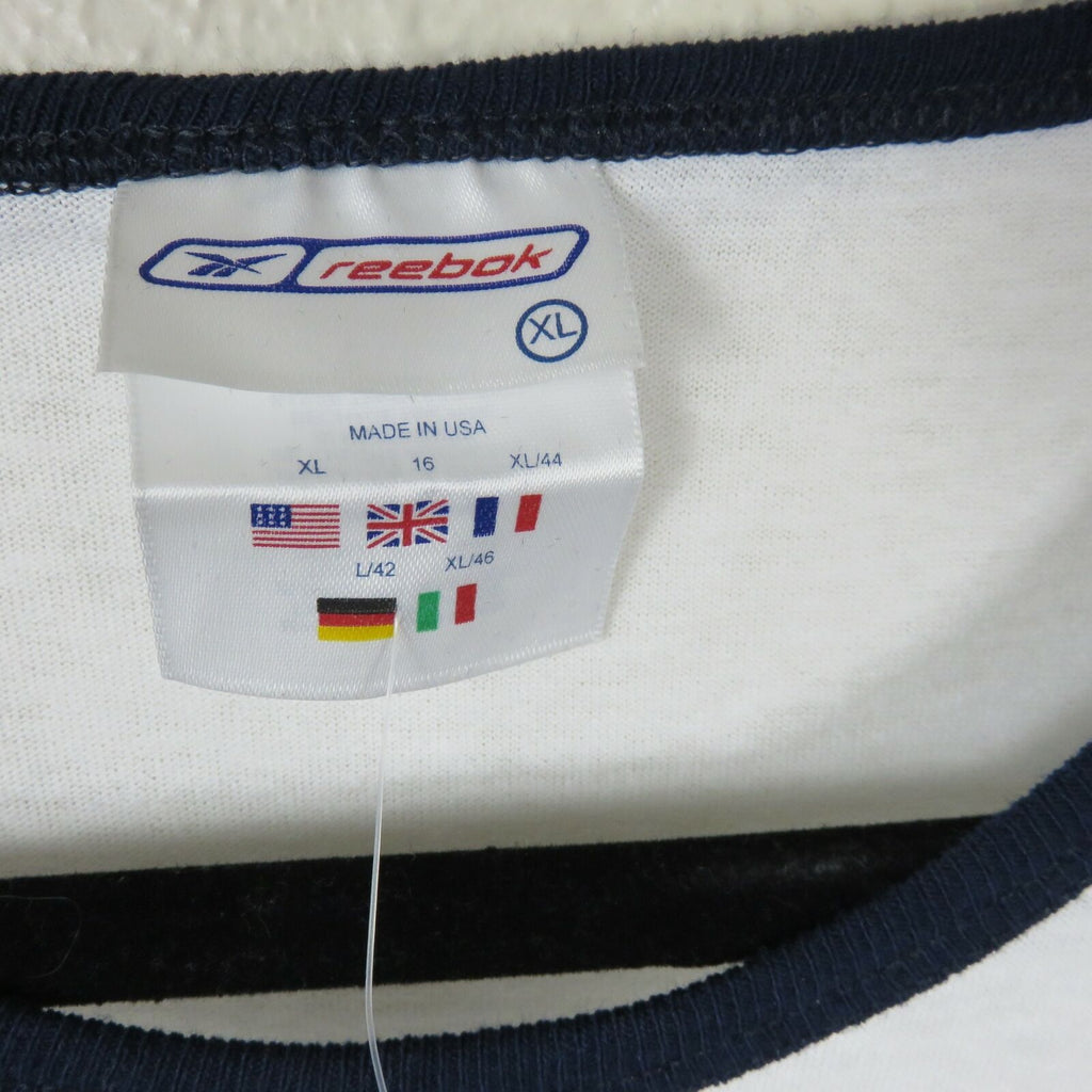 Vintage Reebok Ringer T Shirt - Men's XL