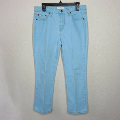 Z. Cavaricci Light Blue Straight Leg Jeans - Women's Size 8