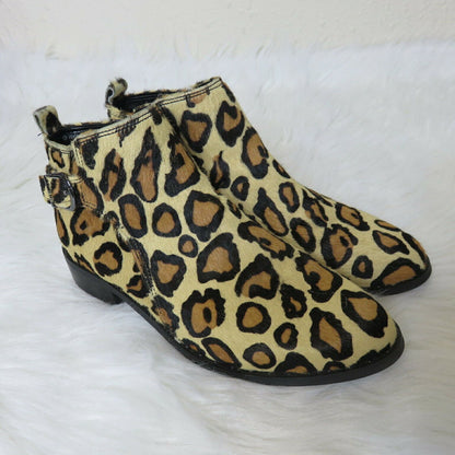 Blondo Waterproof Leopard Print Tami Ankle Booties - Women's 6M