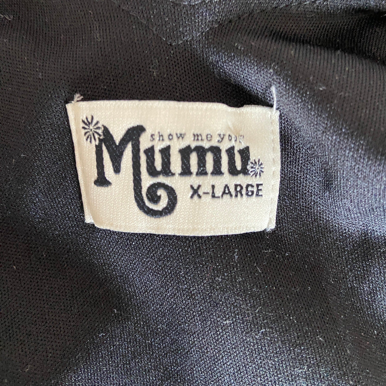 Show  Me Your Mumu Black Kendall Maxi Dress - Women's Size XL