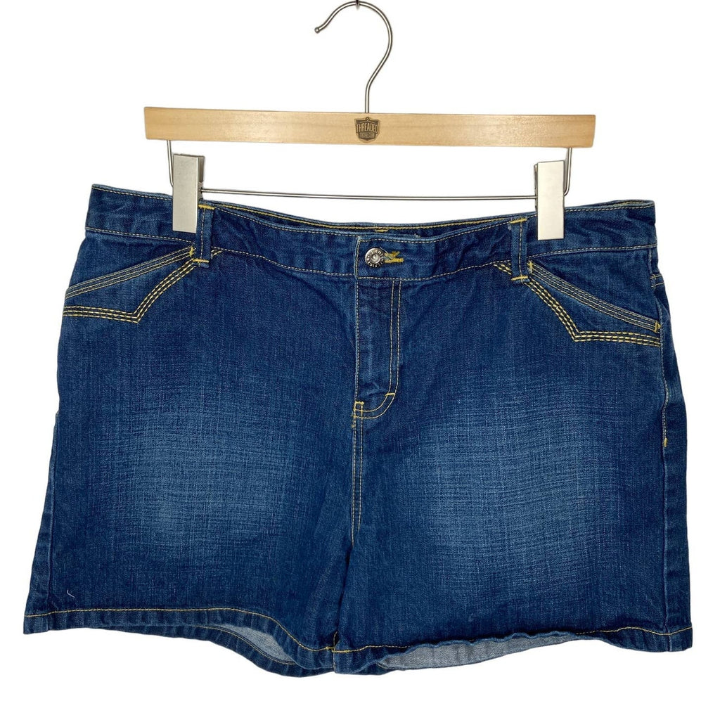 Tommy Hilfiger Dark Wash Denim Shorts - Women's Size 16