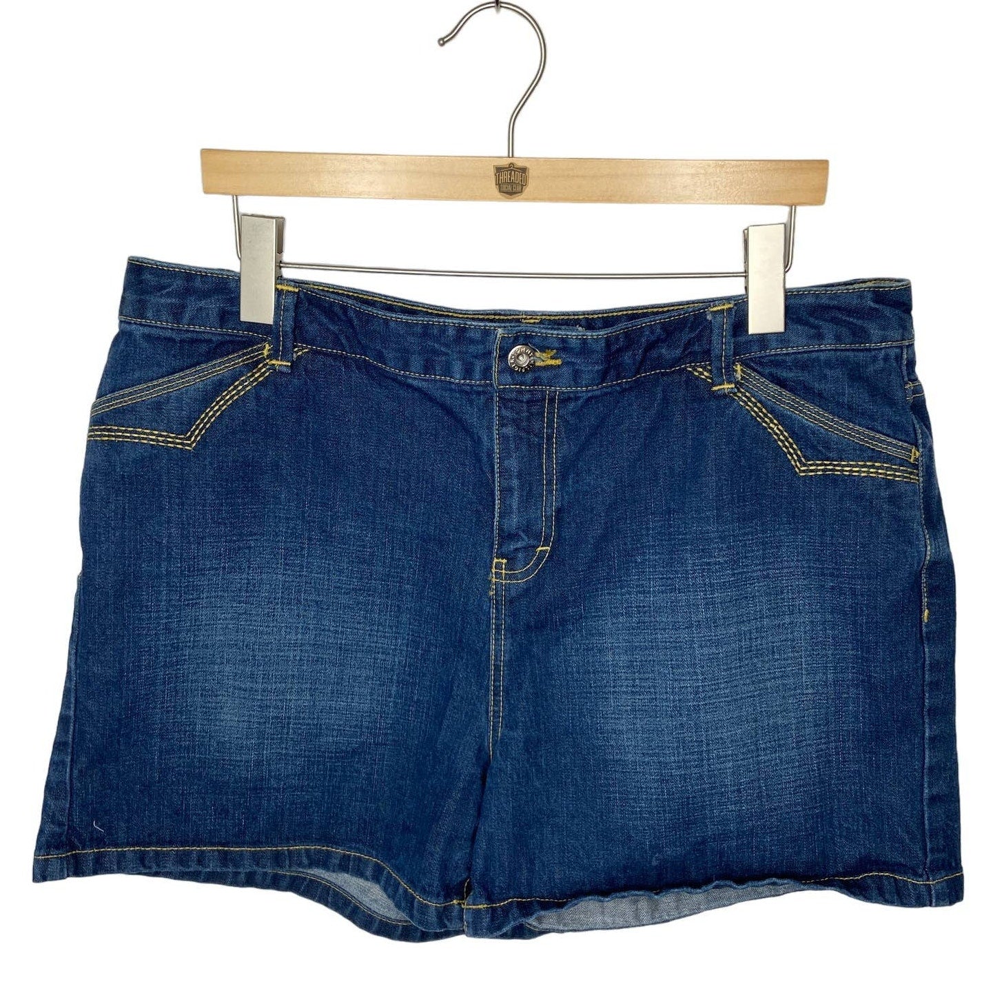 Tommy Hilfiger Dark Wash Denim Shorts - Women's Size 16