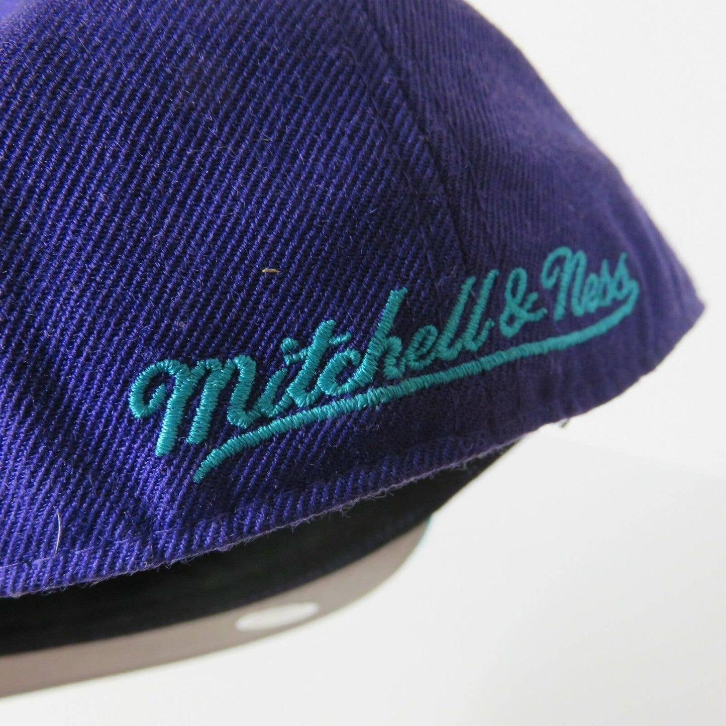 Mitchell & Ness Charlotte Hornets Fitted Hat - Men's 7 1/2