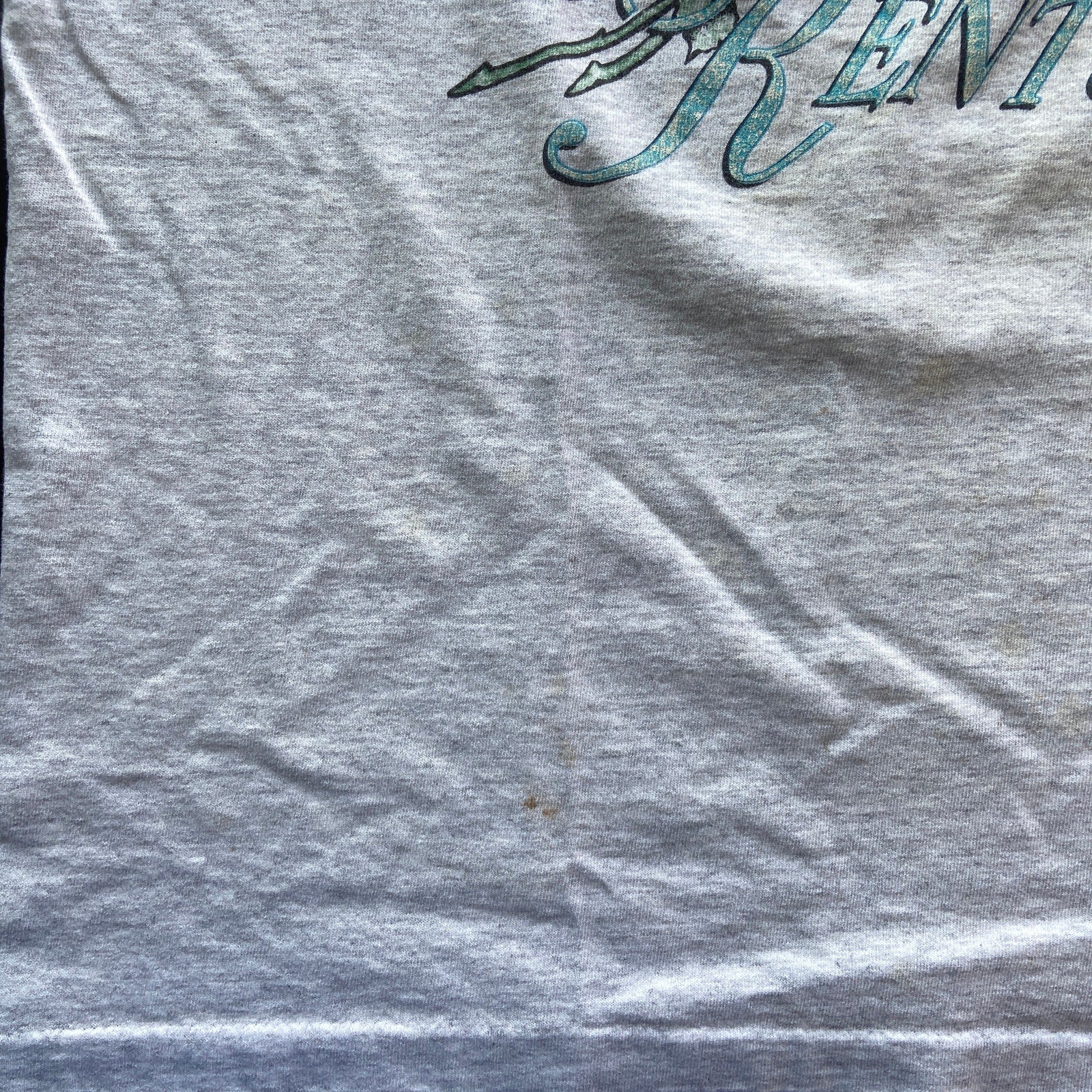 Vintage Single Stitch Kentucky Horse Roses Short Sleeve T Shirt - Women's Size L