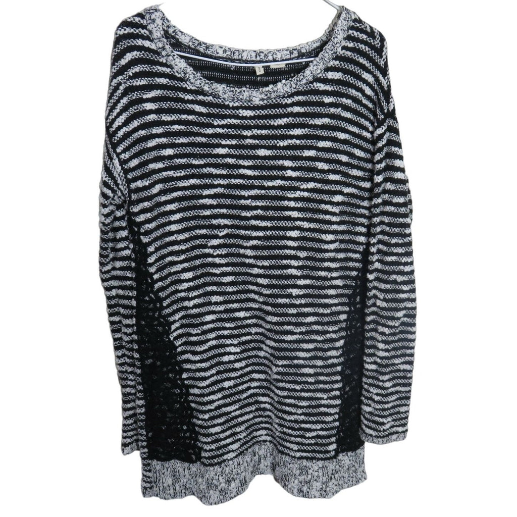 Moth Cozy Striped Tunic Sweater - Women's M