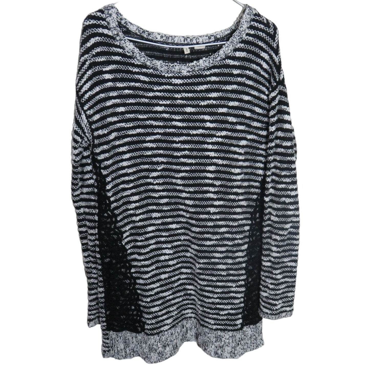 Moth Cozy Striped Tunic Sweater - Women's M