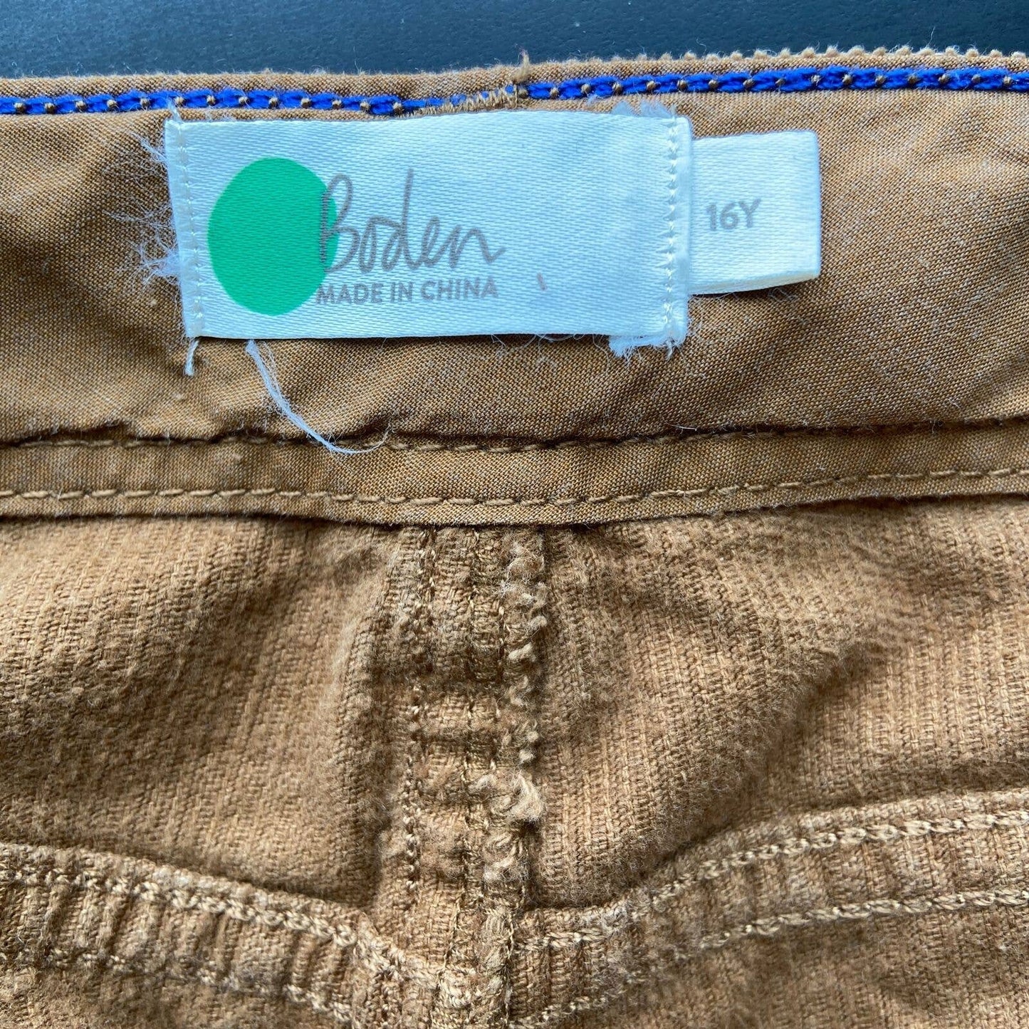 Boden Corduroy Camel Colored Pants - Youth Size 16