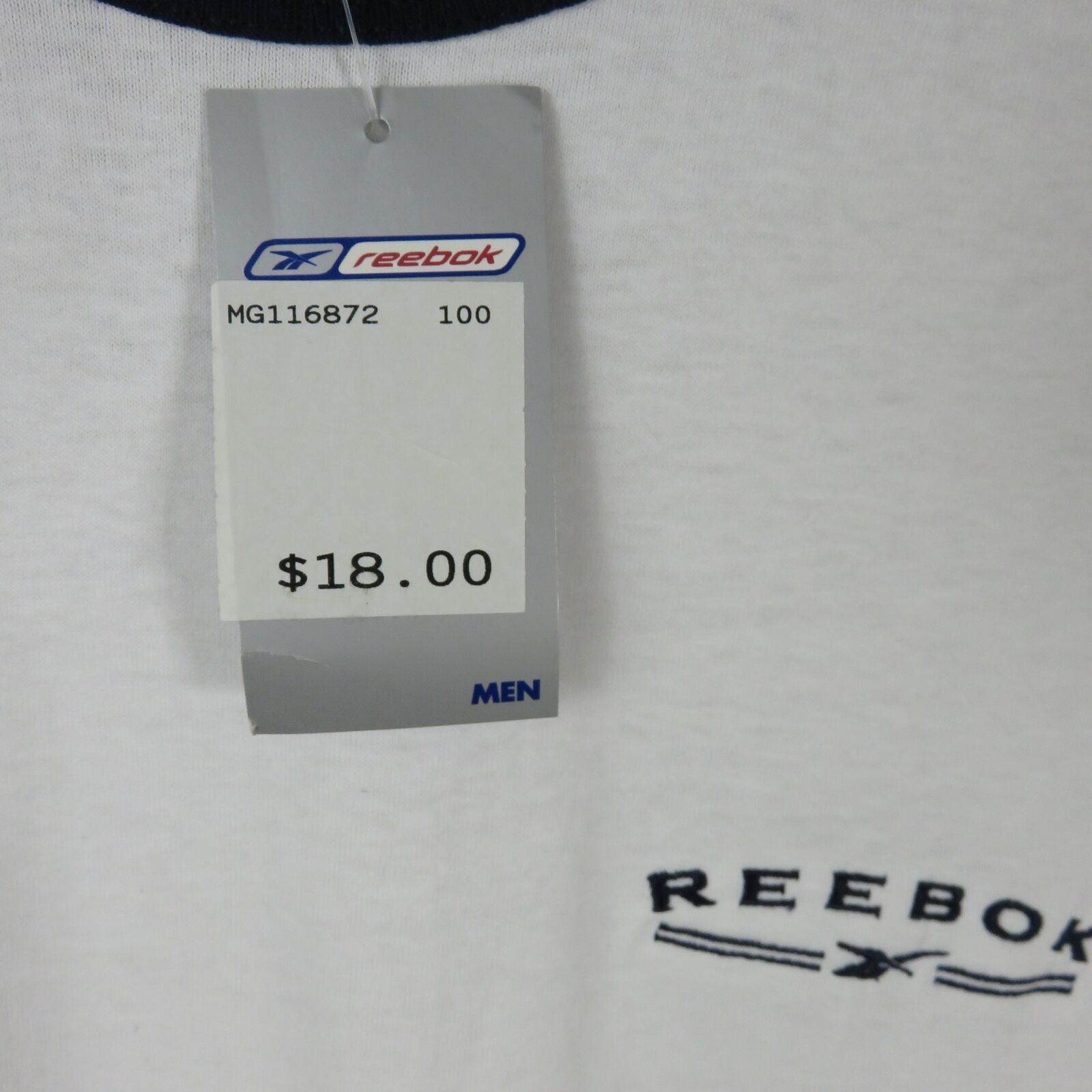 Vintage Reebok Ringer T Shirt - Men's XL