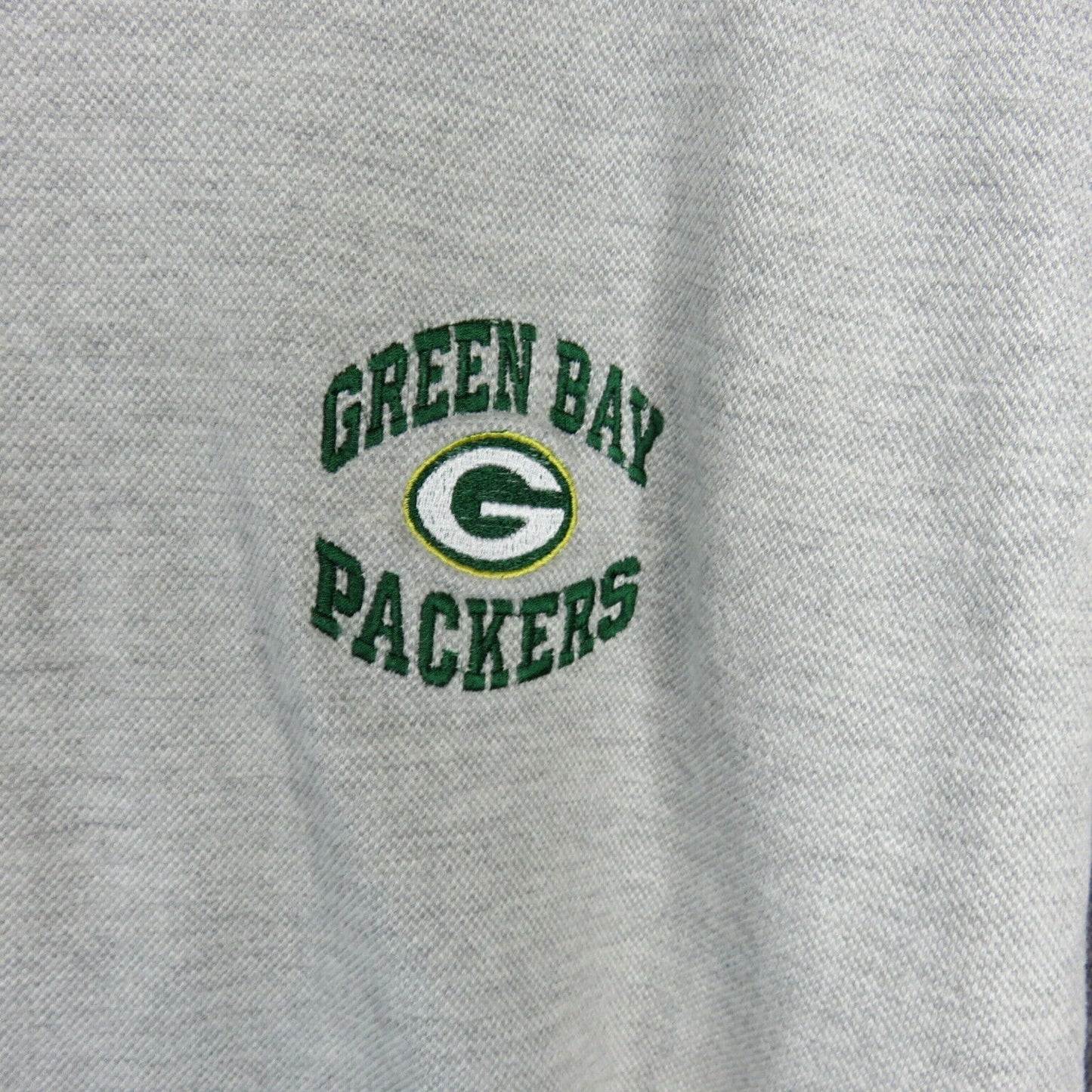 Vintage 90's Green Bay Packers Embroidered Short Sleeve T Shirt - Men's Large