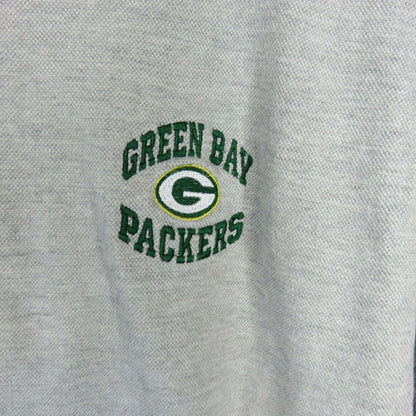 Vintage 90's Green Bay Packers Embroidered Short Sleeve T Shirt - Men's Large