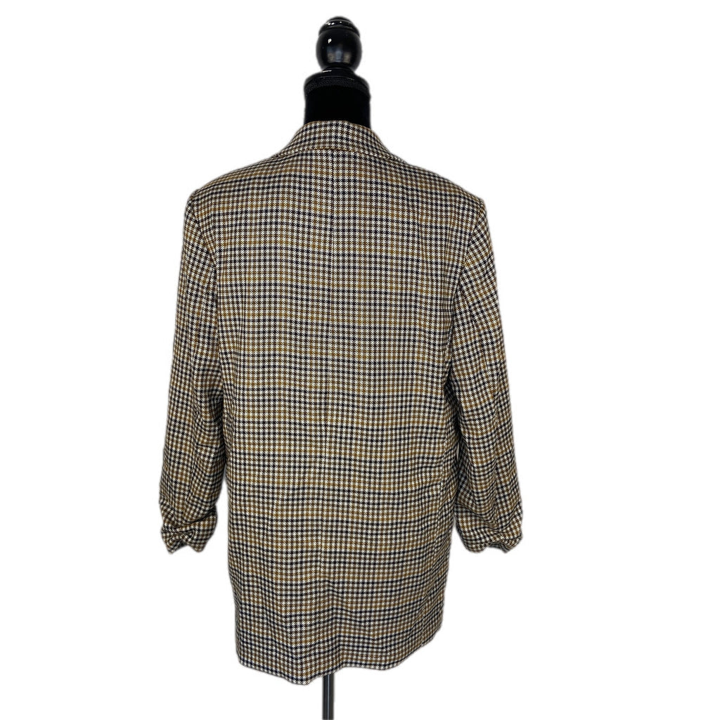 H&M Hounds Tooth Oversized Blazer - Women's Size S