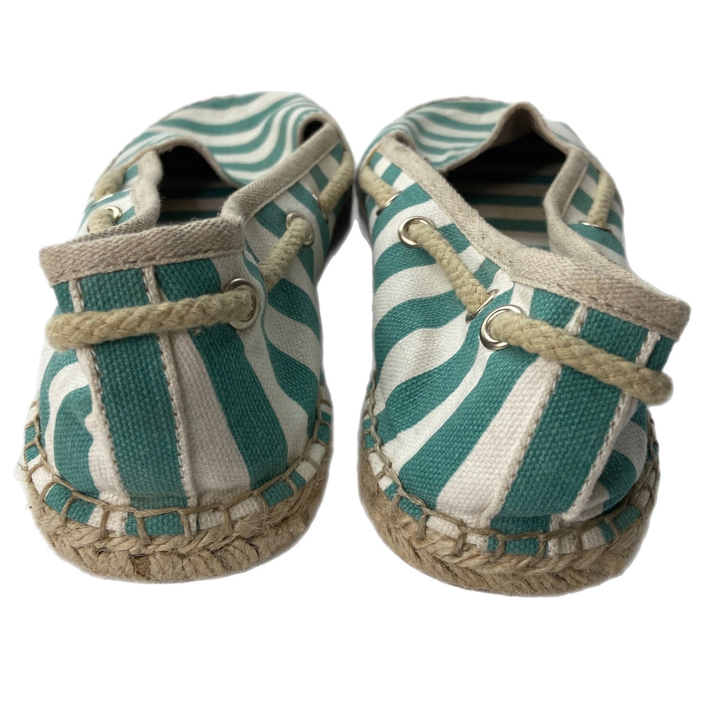 Vince Camuto Striped Flat Slip On Espadrille Shoes - Women's Size 9