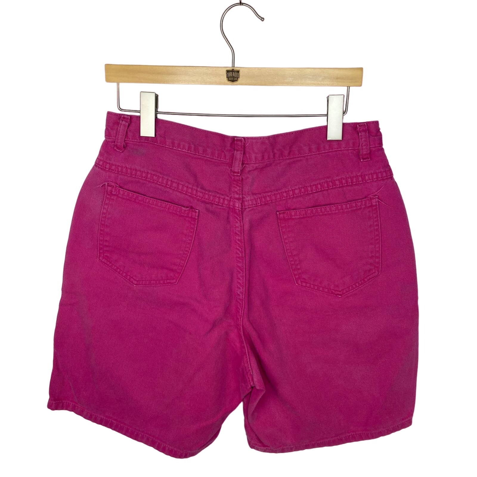 Vintage Pink High Rise Jean Shorts - Women's Size 14