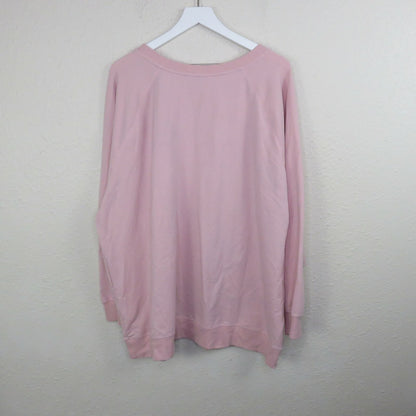 Wildfox Coffee & Sunshine Pink Soft Cozy Jumper - Women's XXL