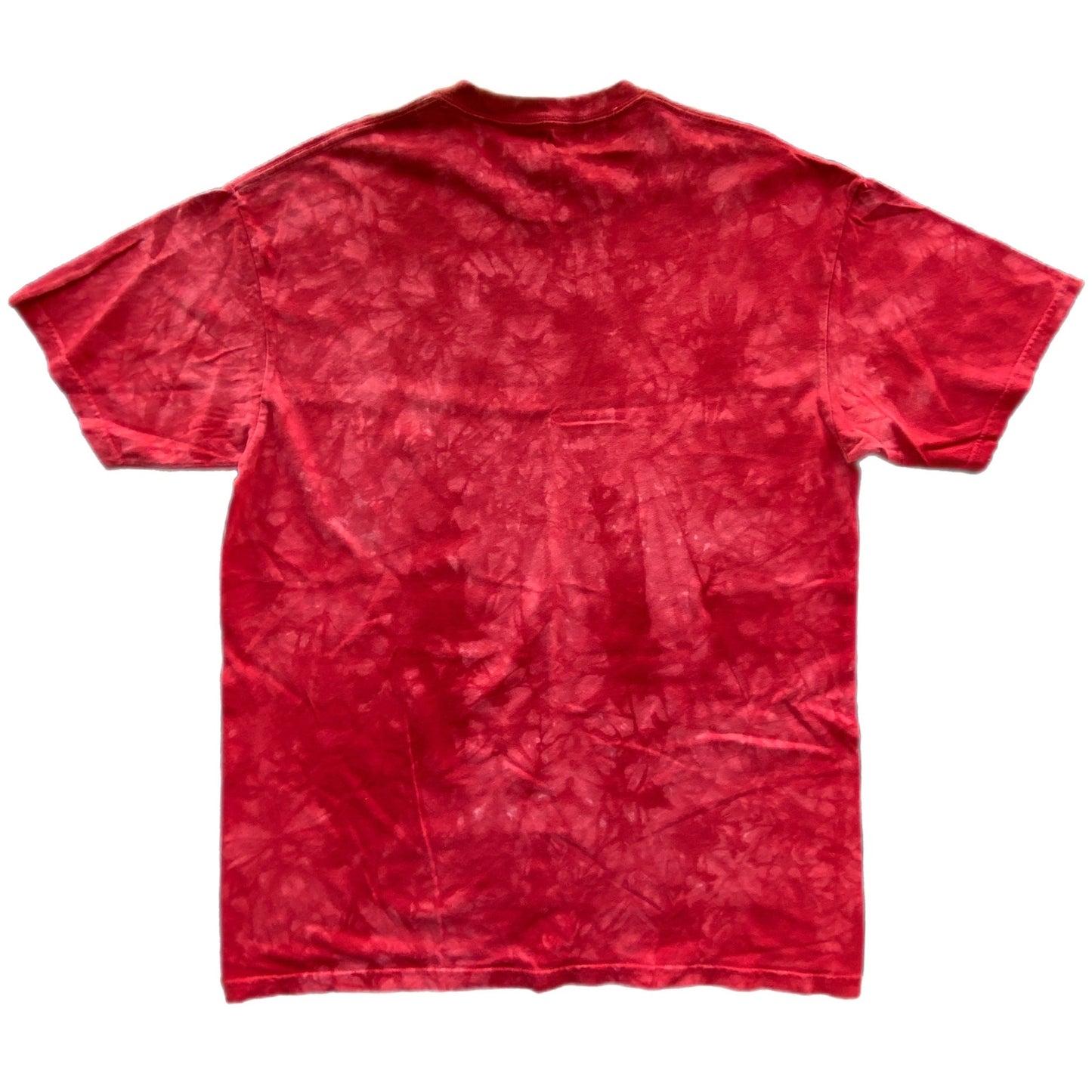 Y2K The Mountain Gina Gray Red Dyed Short Sleeve T Shirt - Adult Size L