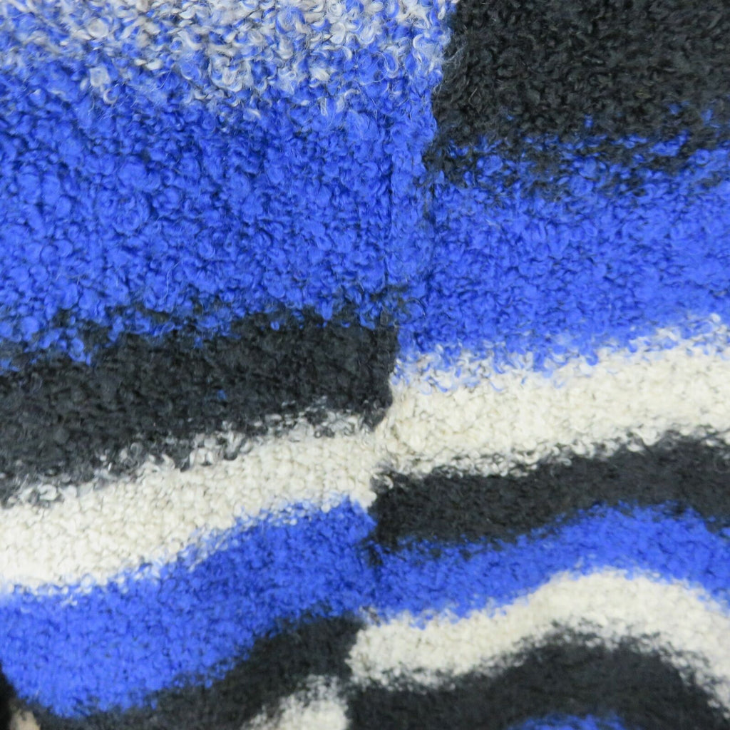 Sparkle & Fade Off Set Stripe Cozy V Neck Sweater - Women's Size M