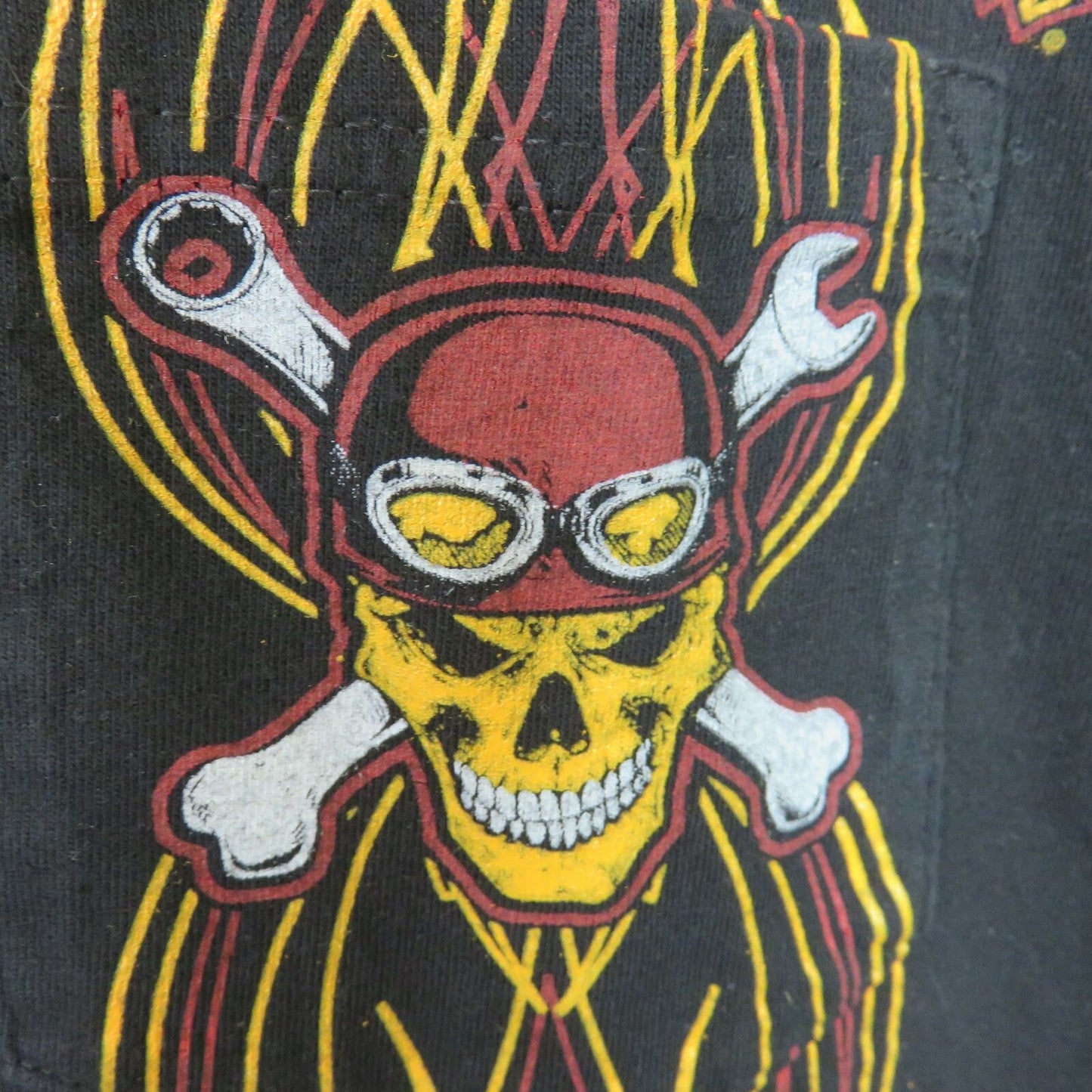 Harley-Davidson Outpost Pueblo CO Skull Pocket Sleeveless T Shirt - Men's Medium