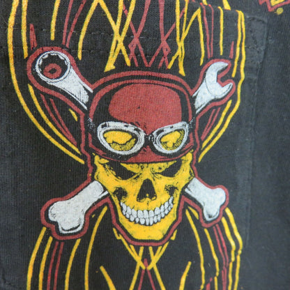 Harley-Davidson Outpost Pueblo CO Skull Pocket Sleeveless T Shirt - Men's Medium