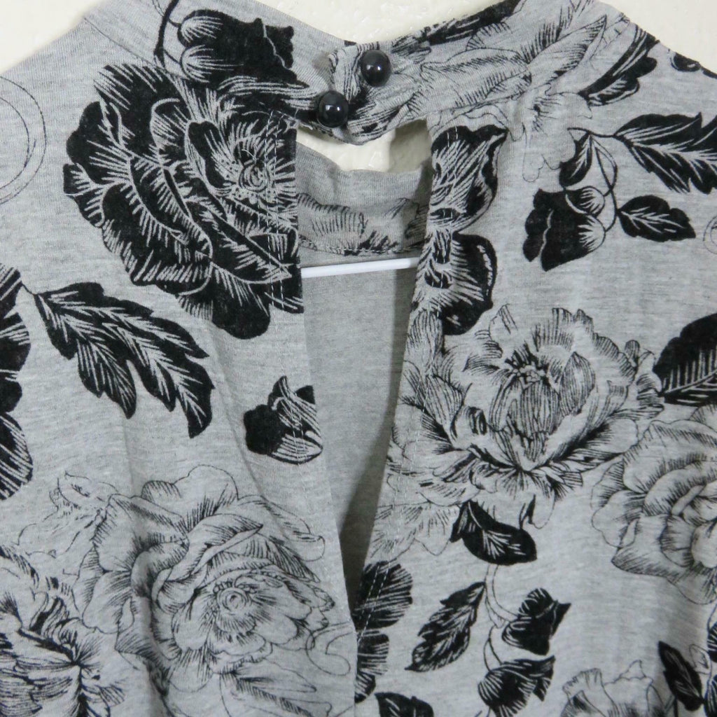 Philosophy Flocked Floral Shift Dress - Women's Small